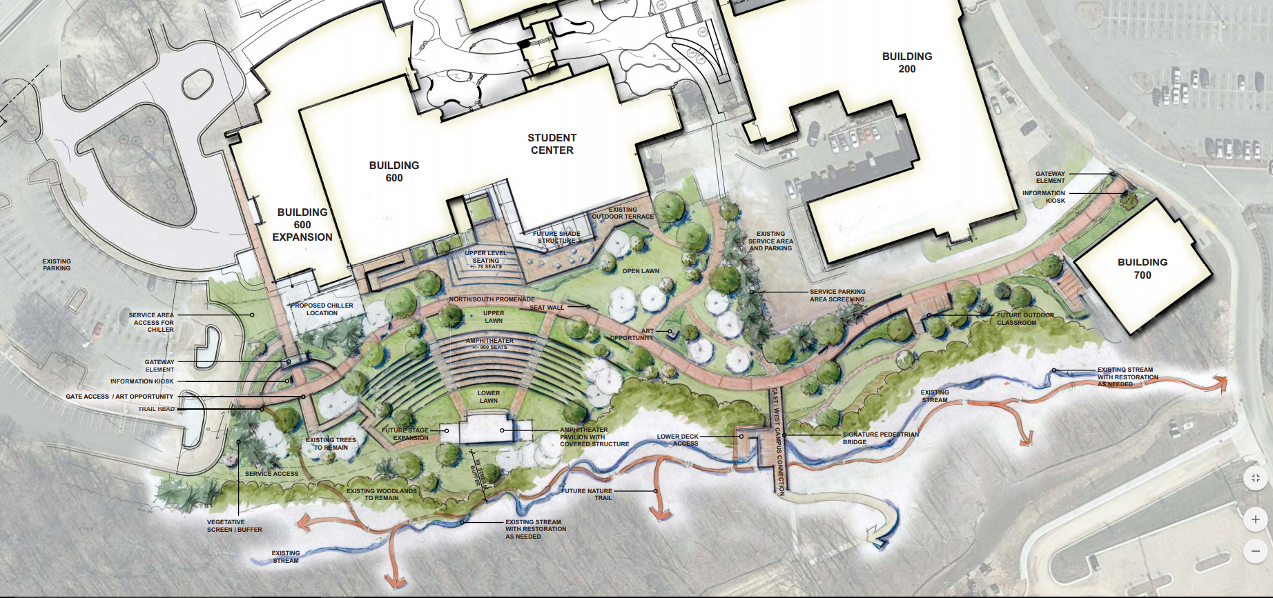 Outdoor Learning Center Conceptual Site Plan
