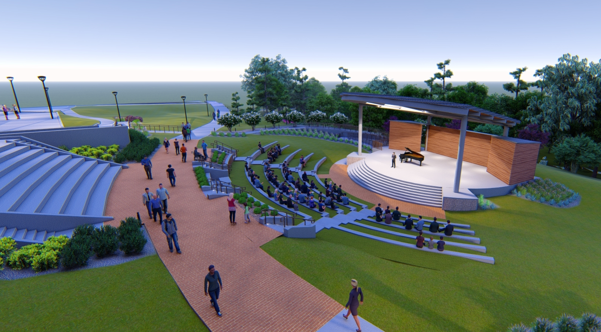 Outdoor Learning Center Phase II Rendering