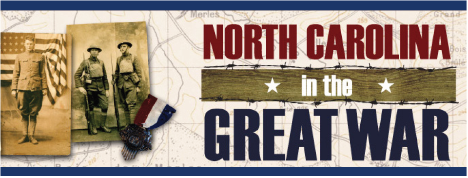 North Carolina in the Great War banner