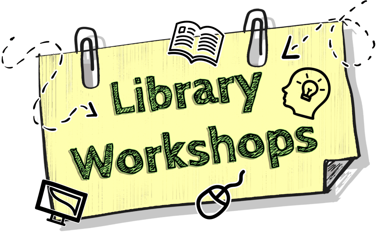 Library workshop logo